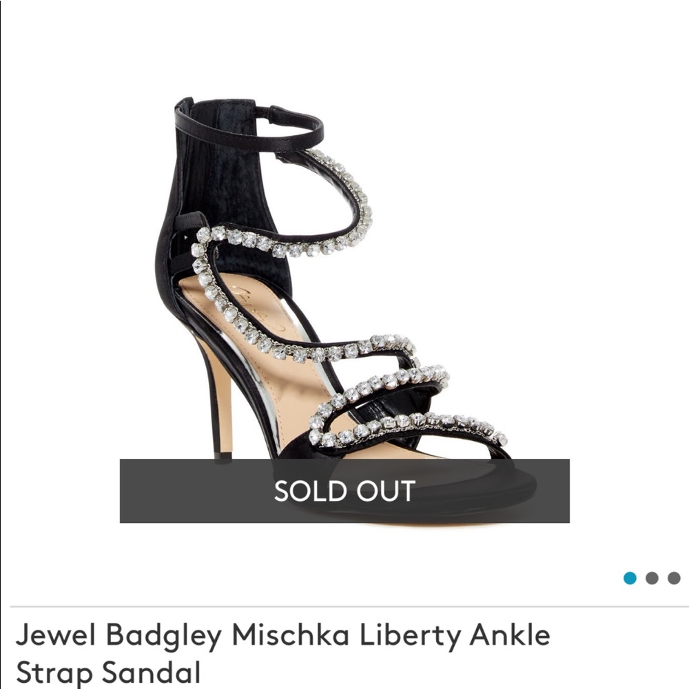 Badgley Mischka Jewel Rhinestone Heels 👠